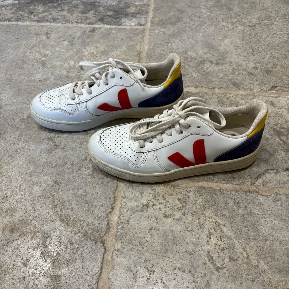 Veja White Sneakers with Subtle Accents